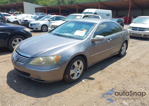 2005 Acura Rl 3.5 из США, поврежденный, VIN JH4KB16505S011709